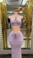 2 piece set in purple