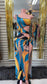 Bold Tropic Cutout Maxi Dress