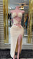 Cream Dress