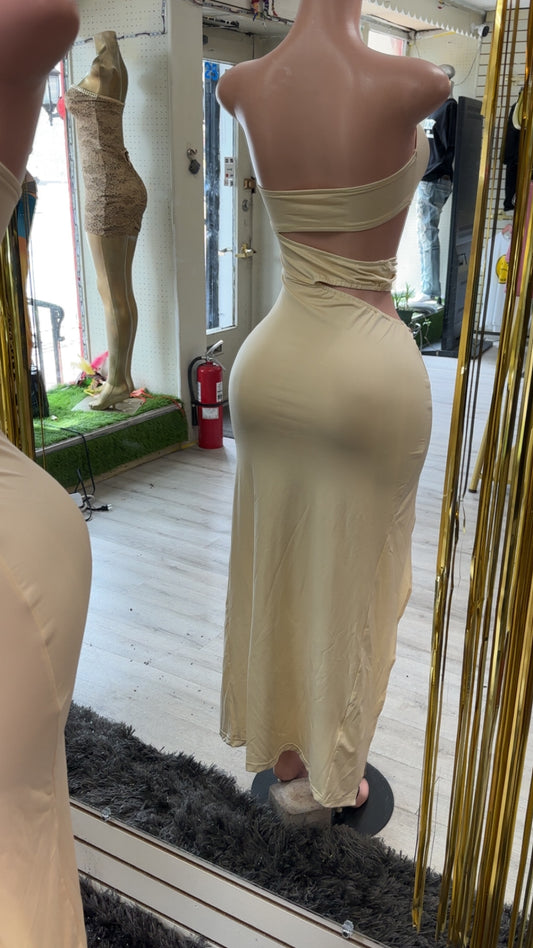 Cream Dress